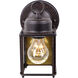 Basic Porch 1 Light 8 inch Rust Patina Outdoor Wall Lantern
